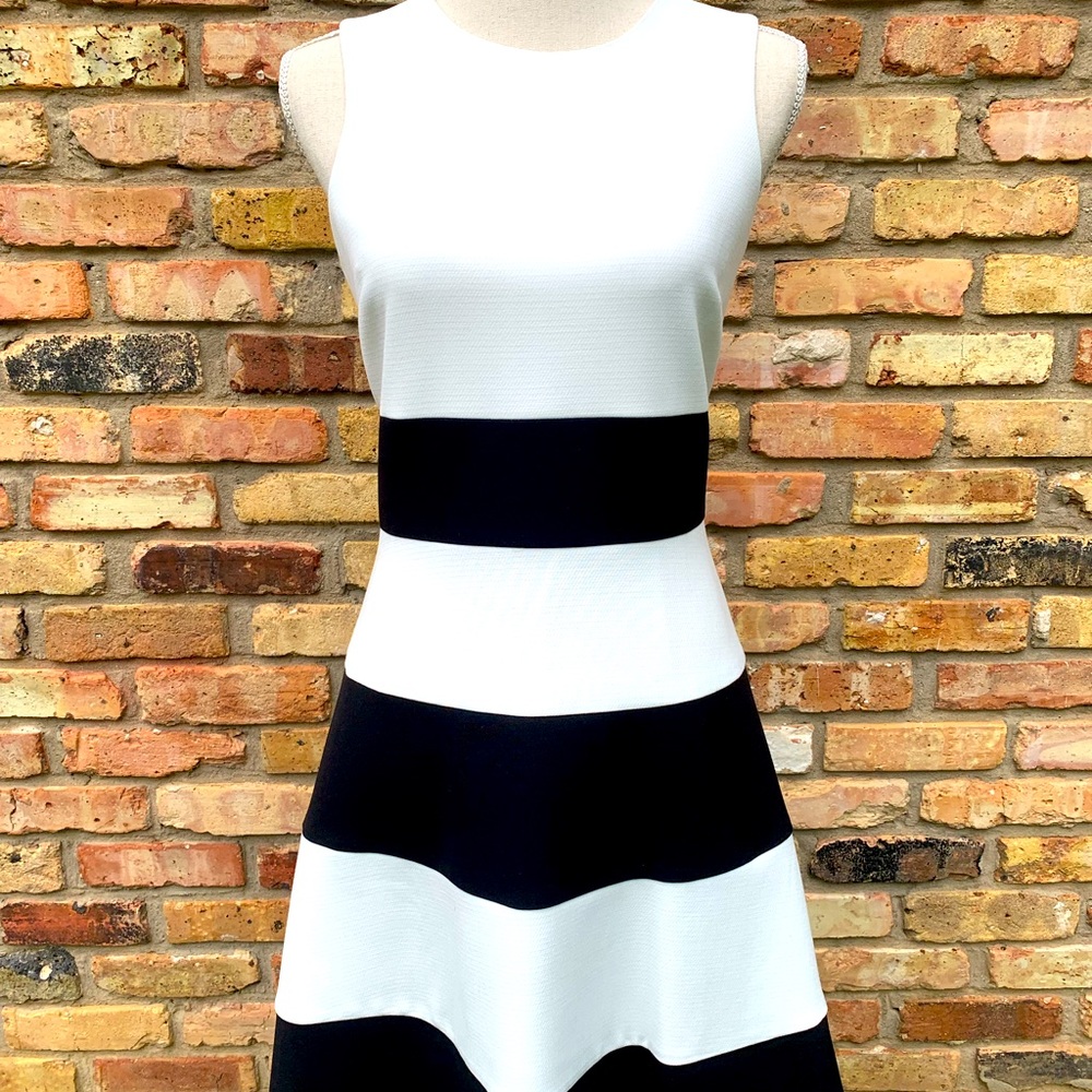 Ann Taylor dress, Size 6, Blk/White